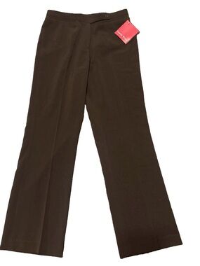 Focus 2000 Dark Brown Wide-Leg Women's Pants